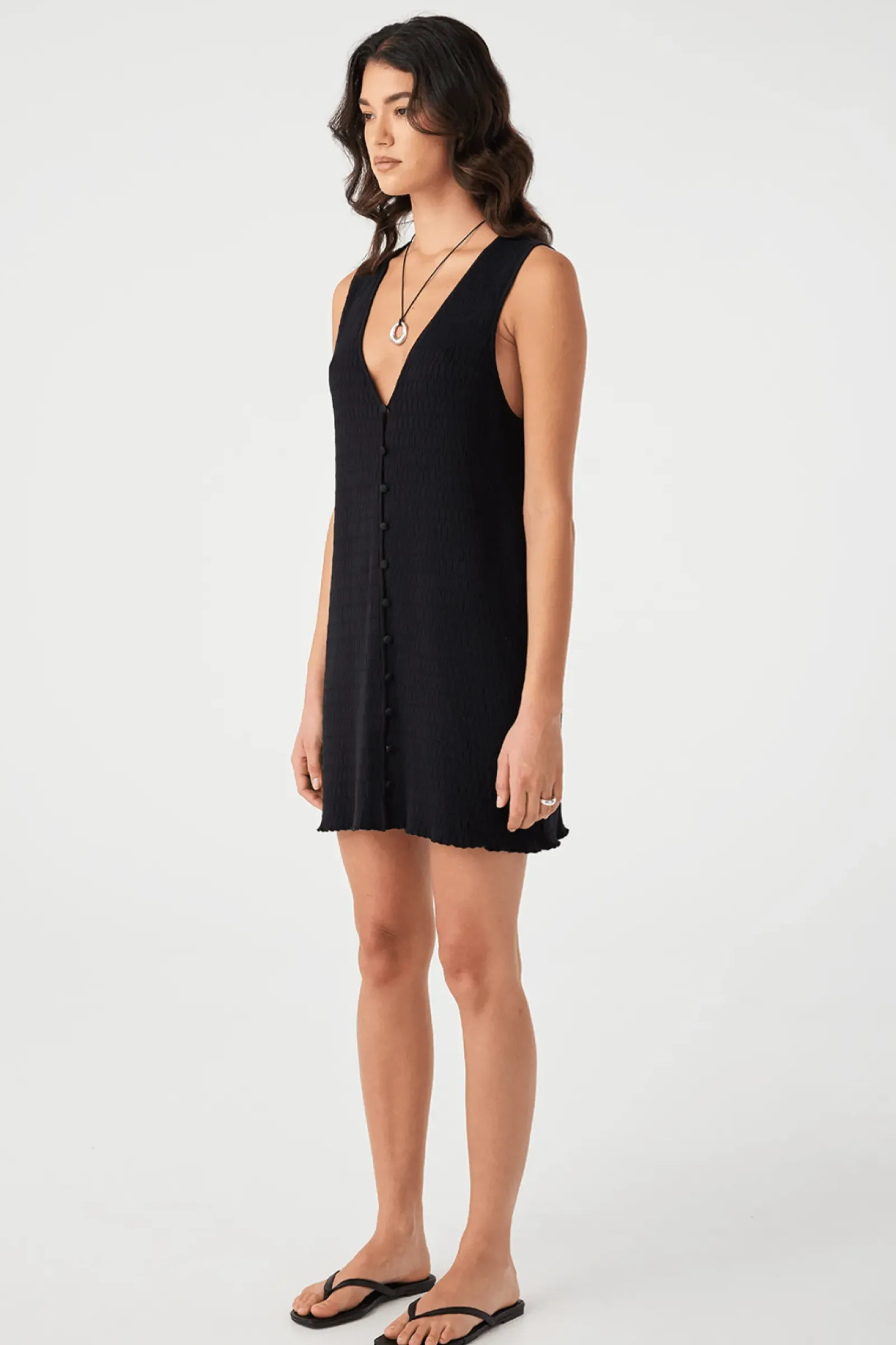 ARCAA Jude Mini Dress - Black Discount