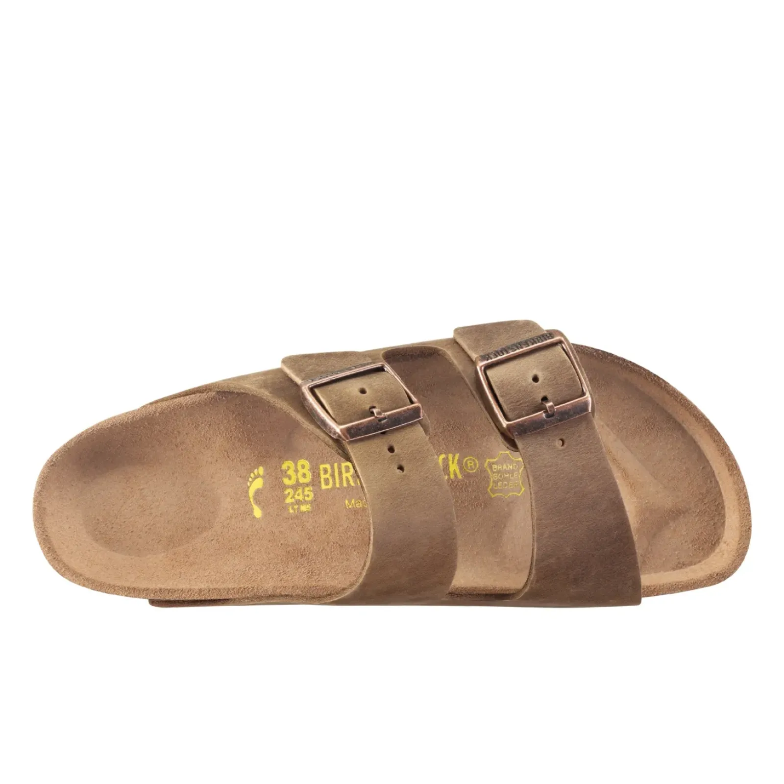 Birkenstock Arizona Tabacco Brown Oiled Leather - Narrow Online