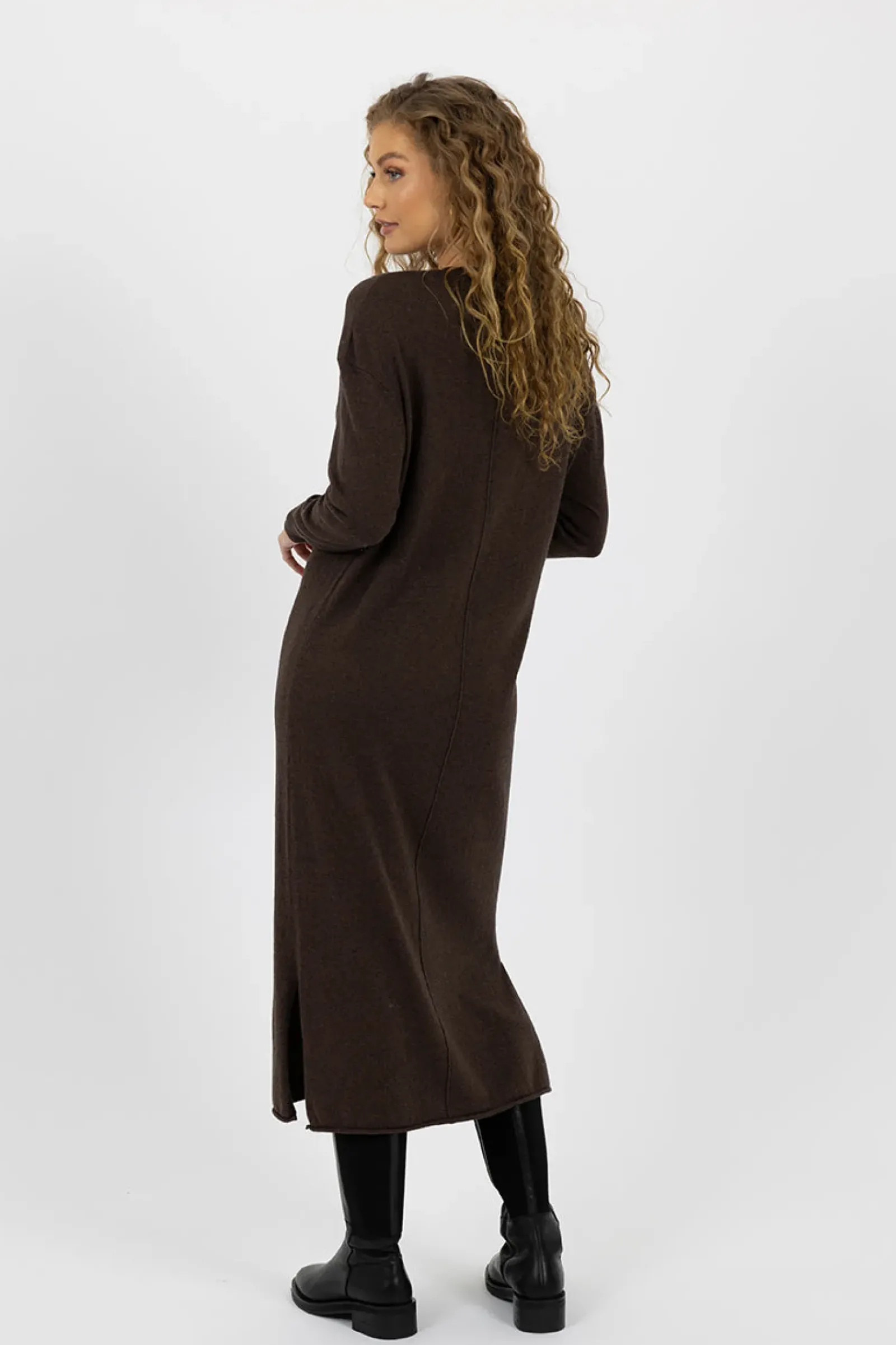 Humidity Elena Dress - Espresso New