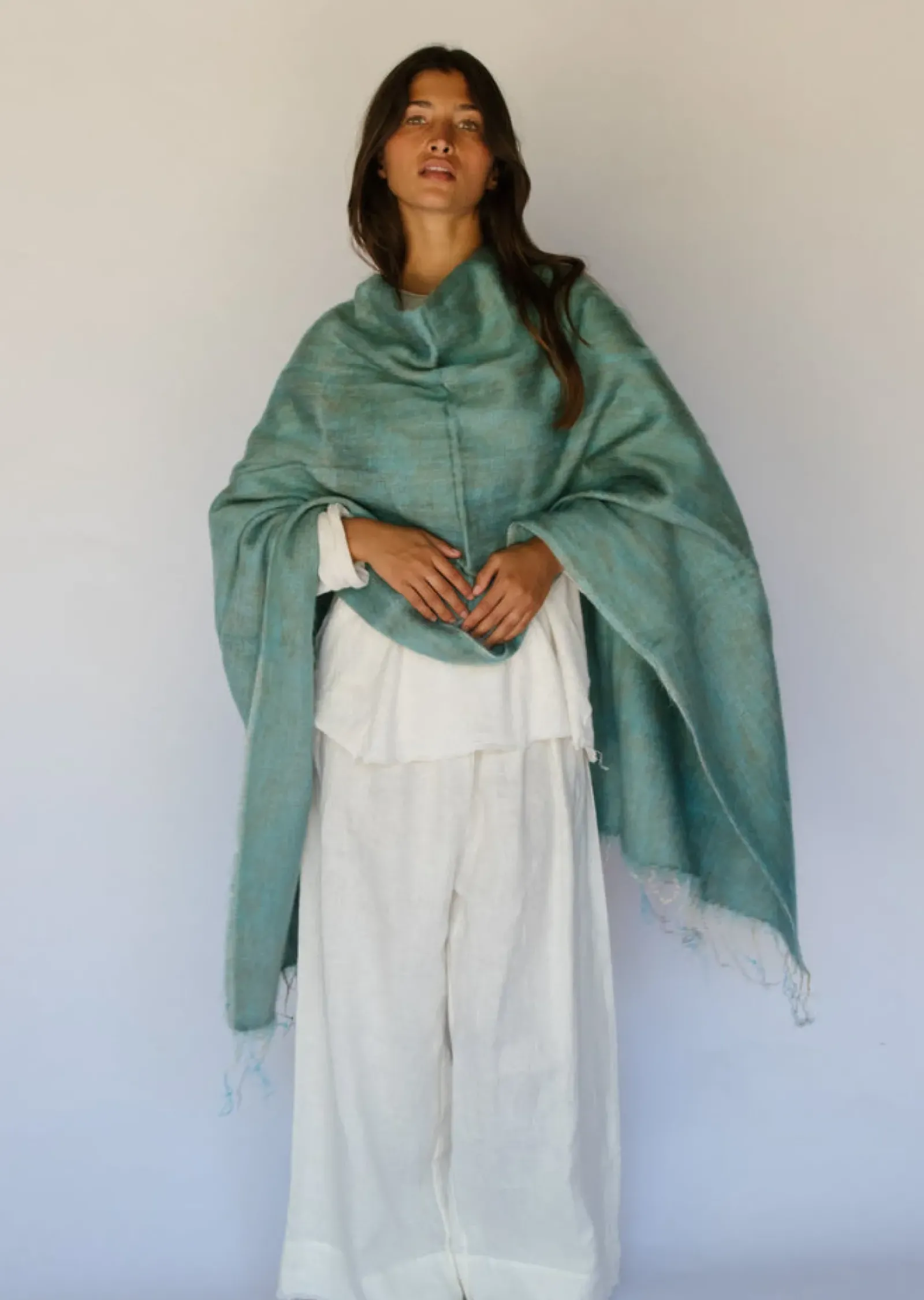 Hobo & Hatch Hobo & Hatch Poncho- Marine Sale