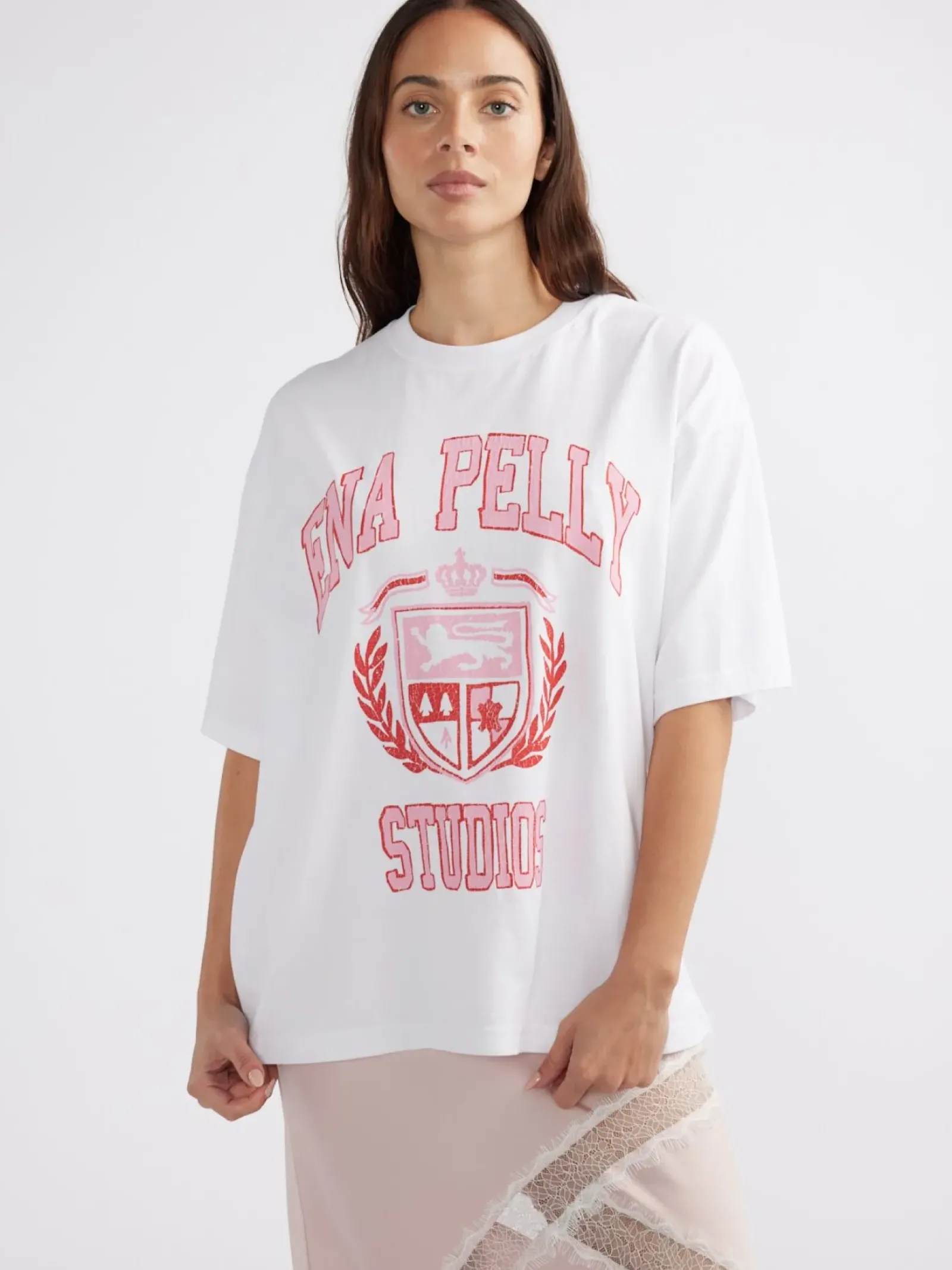 Ena Pelly DIY Studios Tee - White Fashion