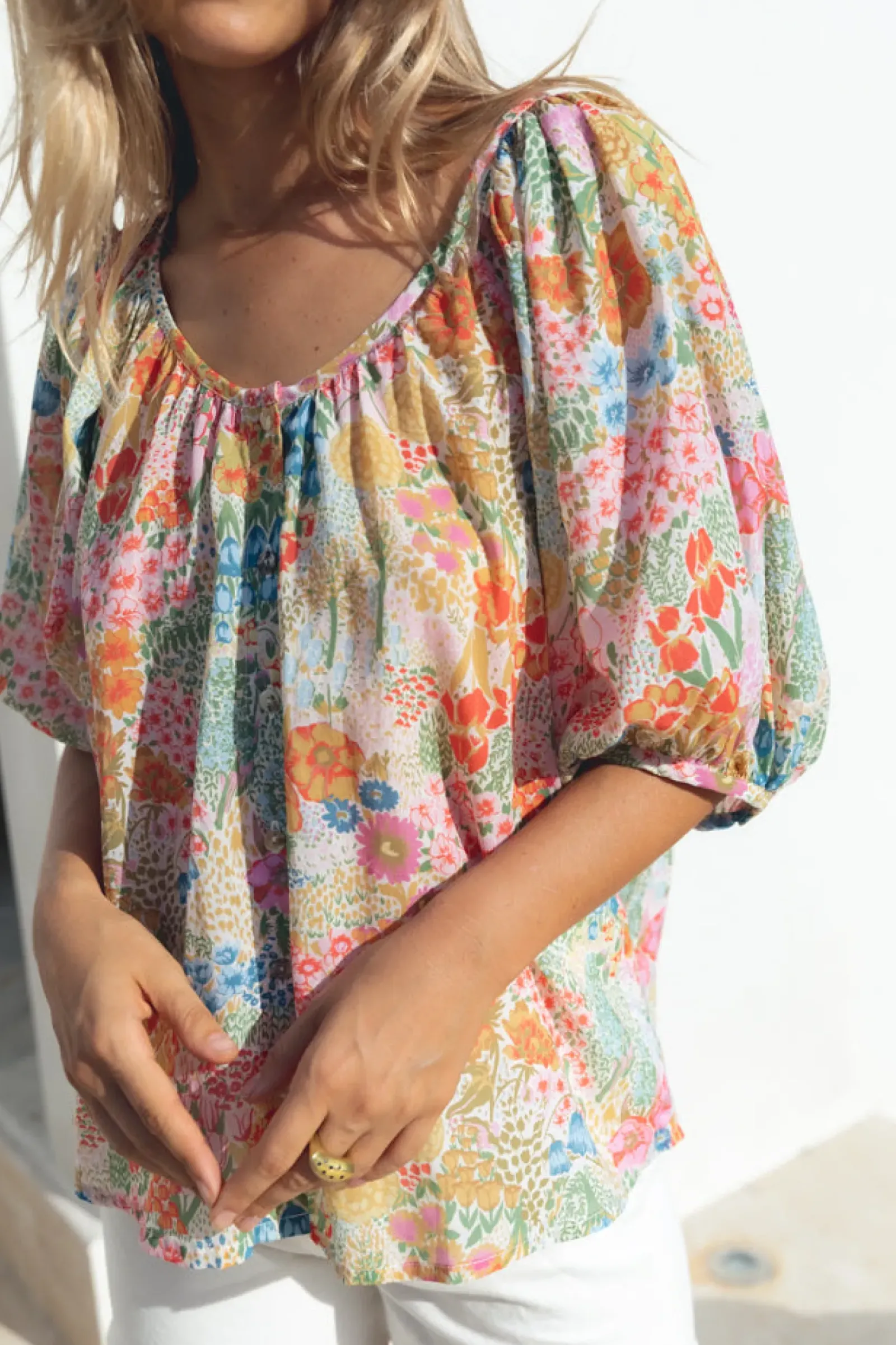 Fabrik Kyra Blouse - Kyra Print Sale